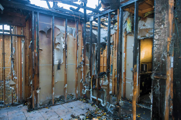 Professional Fire Damage Removal technician working in Cut Bank, MT